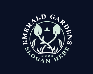 Gardening Lawn Shovel  logo design