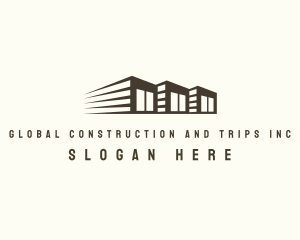 Transport - Storage Warehouse Logistics logo design