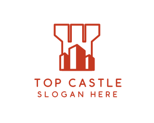 Castle City Building logo design