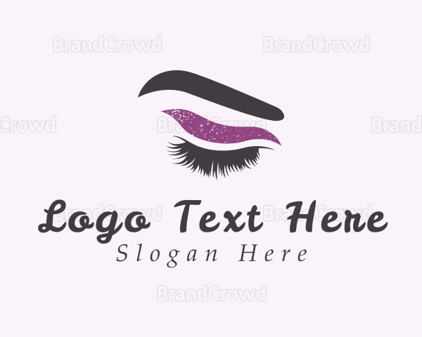 Lashes Makeup Tutorial Logo