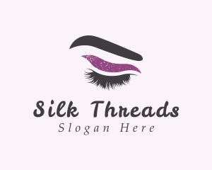 Lashes Makeup Tutorial logo design