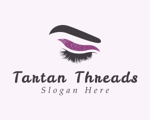 Lashes Makeup Tutorial logo design