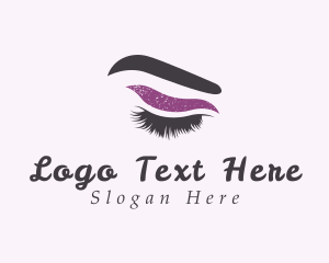 Lashes Makeup Tutorial Logo