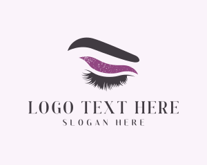 Lashes - Lashes Makeup Tutorial logo design