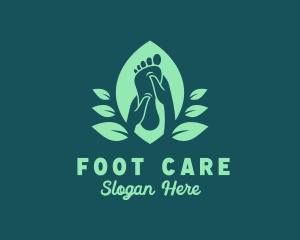 Natural Foot Spa logo design