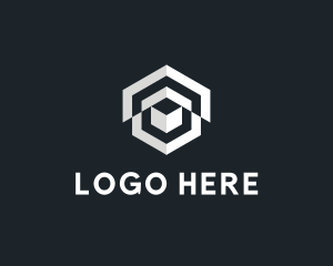 Abstract Business Firm Hexagon logo design