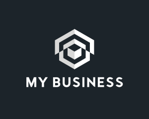 Abstract Business Firm Hexagon logo design