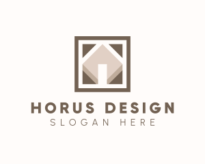 Home Tile Floor logo design