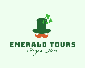 Ireland - St. Patrick Leprechaun logo design