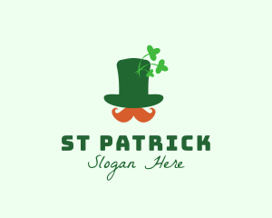 St. Patrick Leprechaun logo design