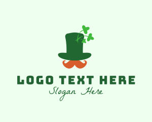 St. Patrick Leprechaun Logo