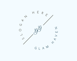 Glam - Glam Fashion Studio logo design