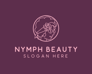 Beauty Curly Hair logo design