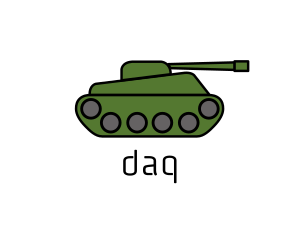 Green War Tank  Logo