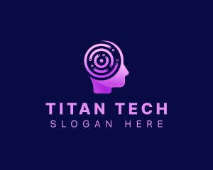 Human Artificial Intelligence Tech logo design