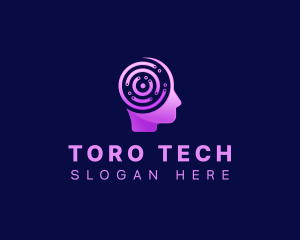 Human Artificial Intelligence Tech logo design