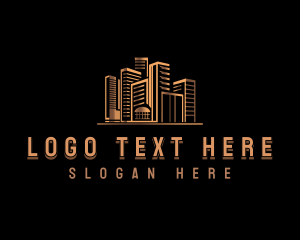 Urban Real Estate Building Logo