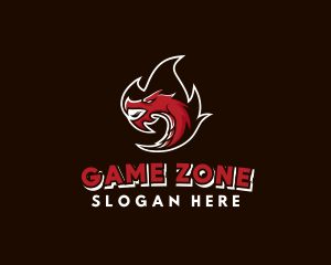 Fire Dragon Gaming logo design