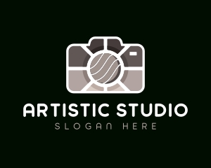 Studio - Camera Photography Studio logo design