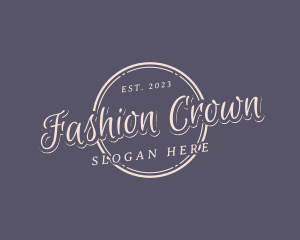 Fashion Shop Business logo design