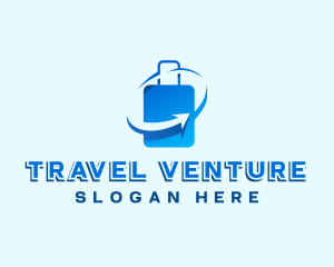 Trip - Trip Travel Suitcase logo design