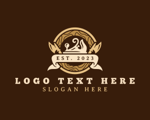 Planer - Lumber Wood Planer logo design