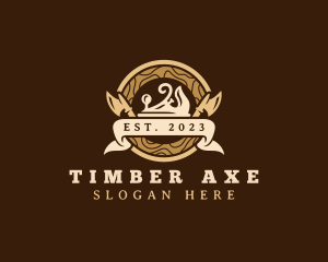 Lumber Wood Planer logo design