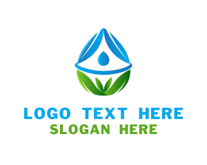 Plumber - Purified Water Leaf logo design