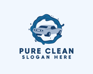 Hydro Cleaning Car Wash logo design