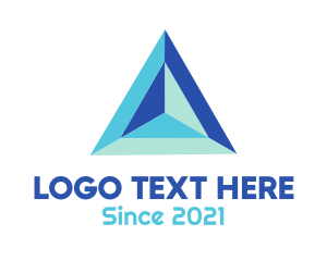 Triangular - Blue Pyramid Consulting logo design