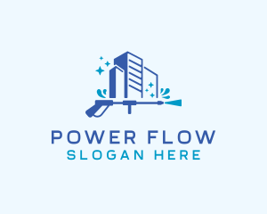 Power Wash Maintenance logo design