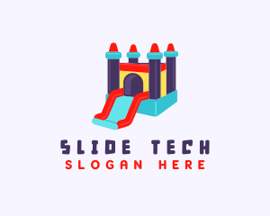 Slide - Castle Toy Slide logo design