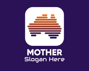 Cyber - Australian Music App logo design