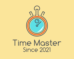 Chronometer - Sports Timer Stopwatch logo design
