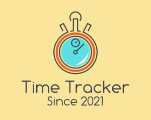 Sports Timer Stopwatch  logo design