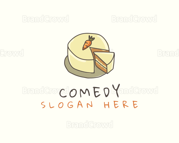 Carrot Cake Dessert Logo