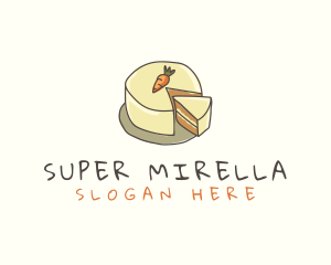 Carrot Cake Dessert Logo