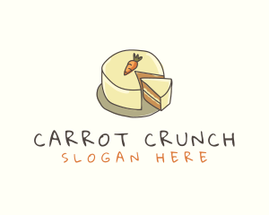 Carrot - Carrot Cake Dessert logo design