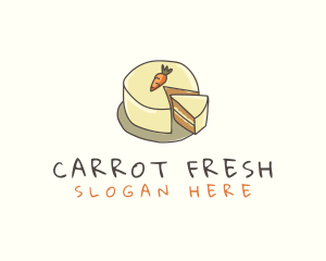 Carrot - Carrot Cake Dessert logo design