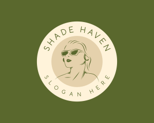 Woman Sunglasses Boutique logo design