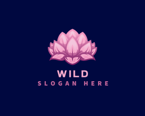 Brand - Wellness Lotus Flower logo design