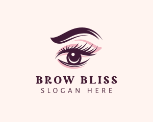 Eyebrow - Aesthetic Eye Eyebrow logo design