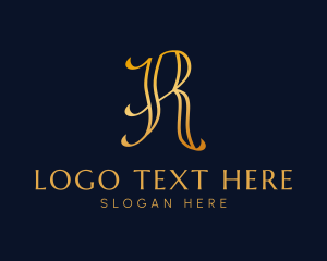 Luxury Business Letter R Logo