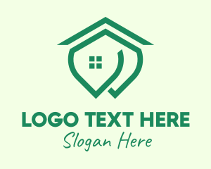 Land Developer - Green Housing Property logo design