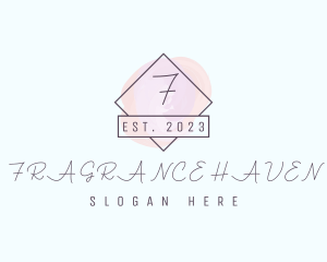 Feminine Watercolor Apparel logo design