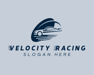 Racing Car Vehicle logo design