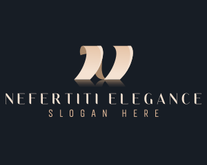 Elegant Boutique Fashion Letter N logo design