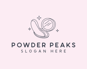 Makeup Cosmetics Powder logo design