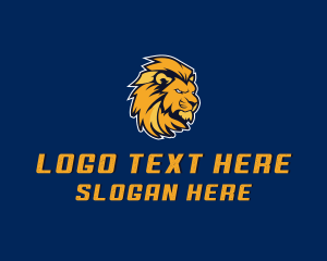 Esports - Lion Sports Varsity logo design