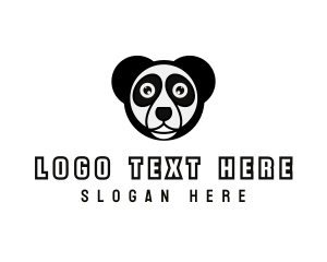 Panda - Panda Bear Animal logo design